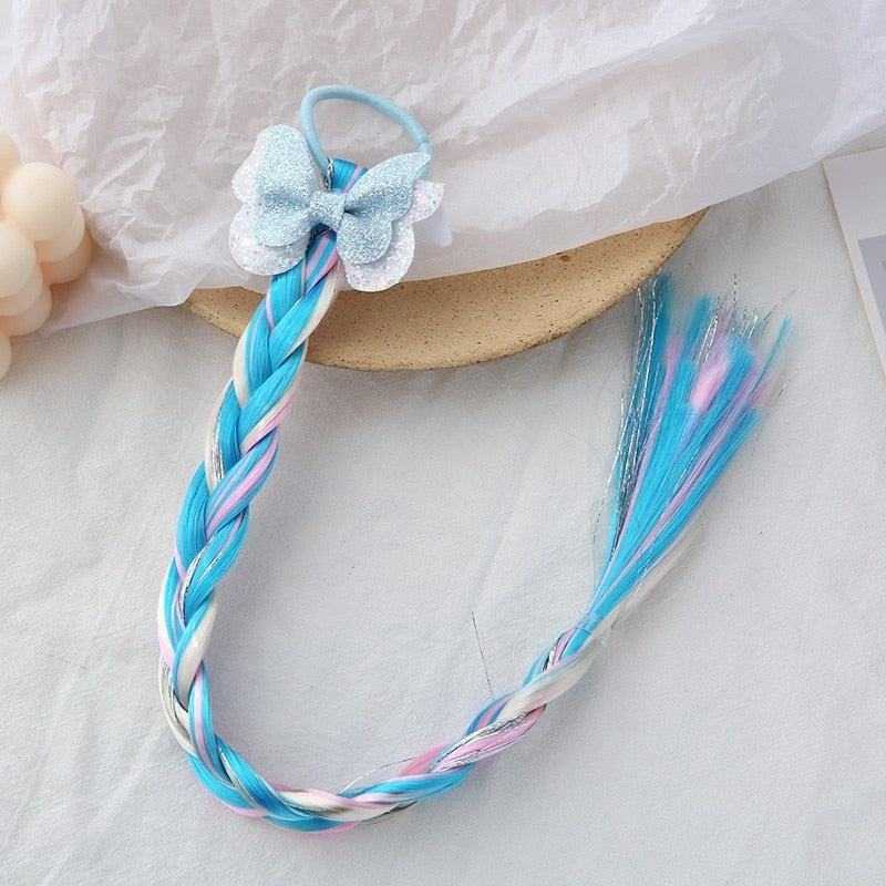 2023 New Girls butterfly Colorful Braid HeadbandMisthere K. - All rights reserved