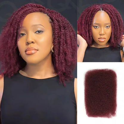 Women's Kinky Curly Bulk Braid