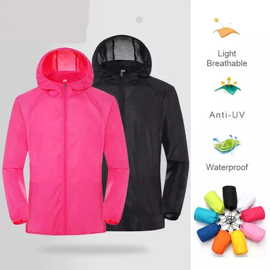 Men's Women Hiking Jacket Waterproof