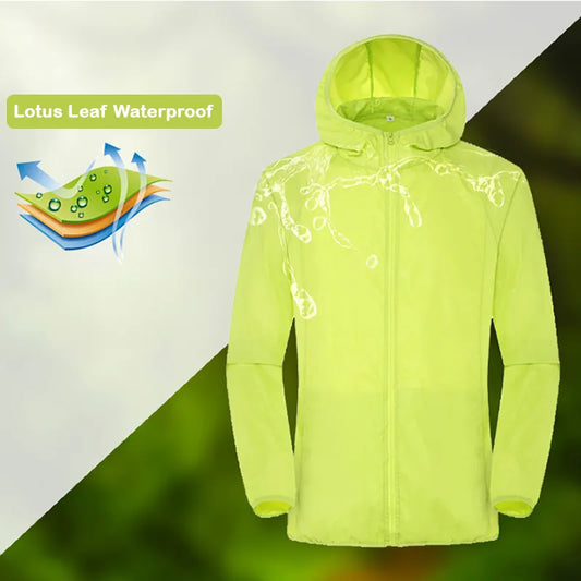 Men's Women Hiking Jacket Waterproof