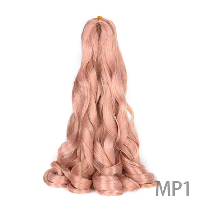 Women's French Curly Braiding Hair