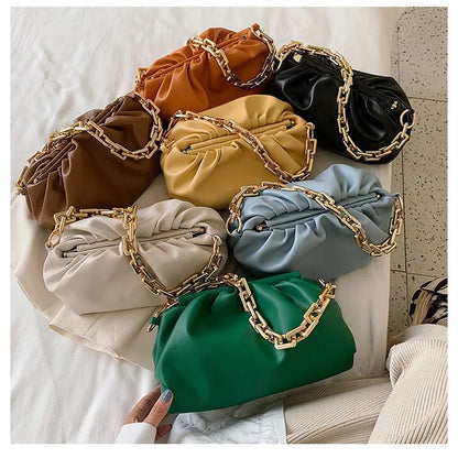Women's Gold Chain Crossbody Handbags