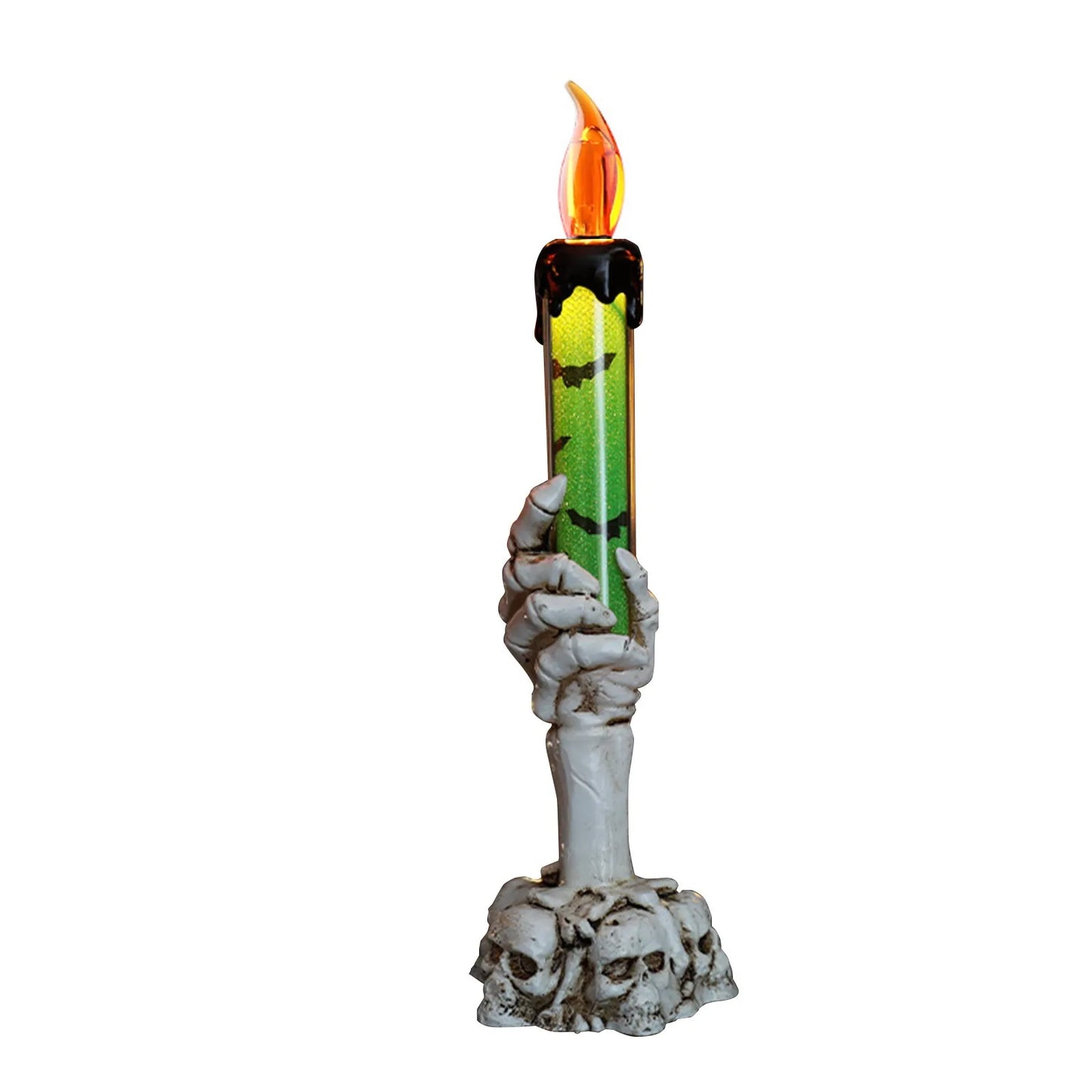 Halloween candle light