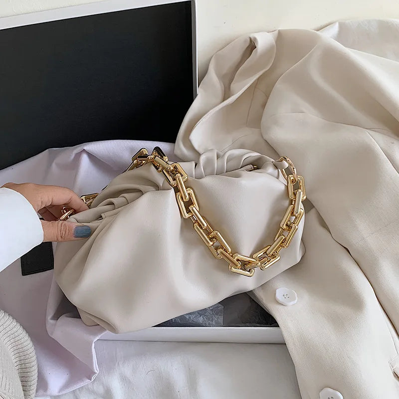 Women's Gold Chain Crossbody Handbags