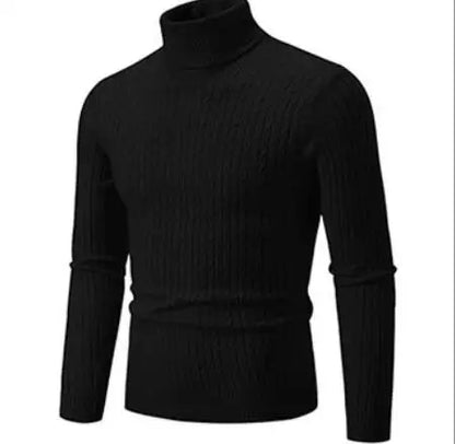 Autumn Winter Men's Turtleneck Sweaters
