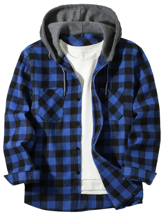 Men's Winter Plaid Shirts