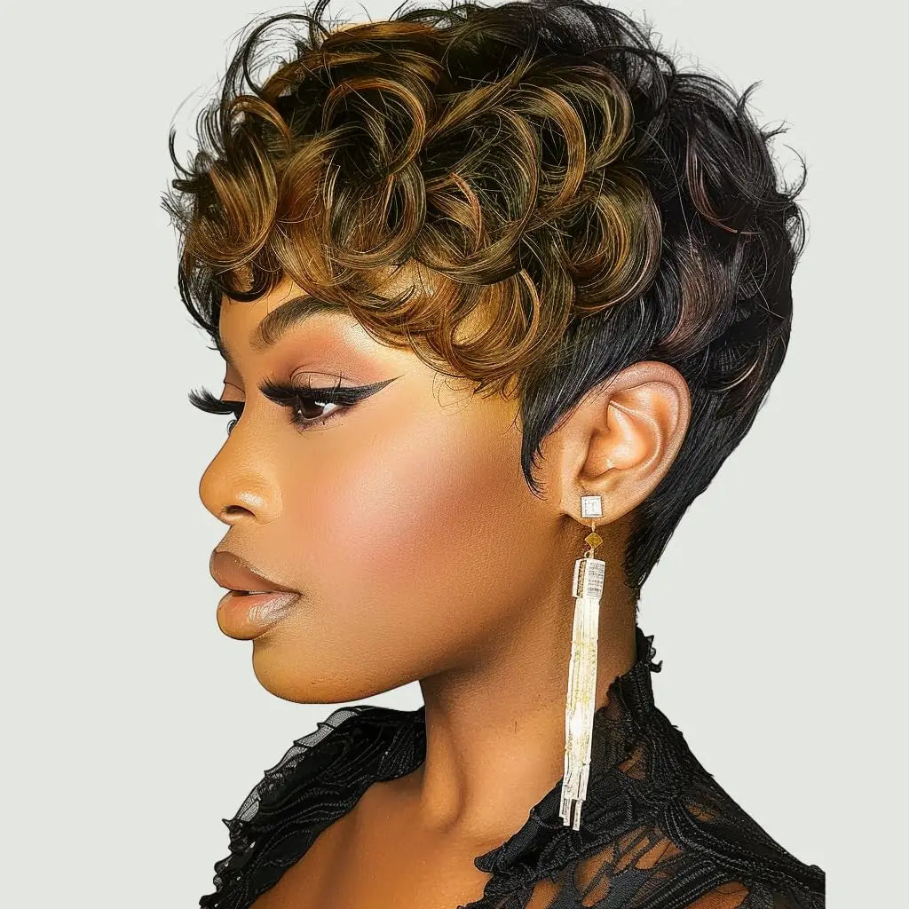 Short Curly Haircuts Black Women