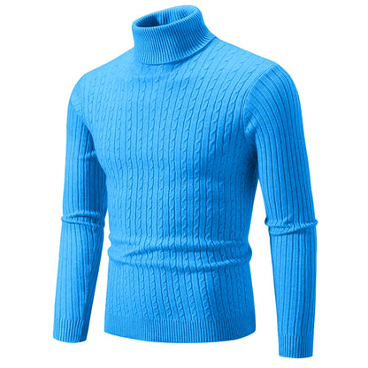 Autumn Winter Men's Turtleneck Sweaters