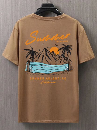 Men's Summer Adventure T shirt