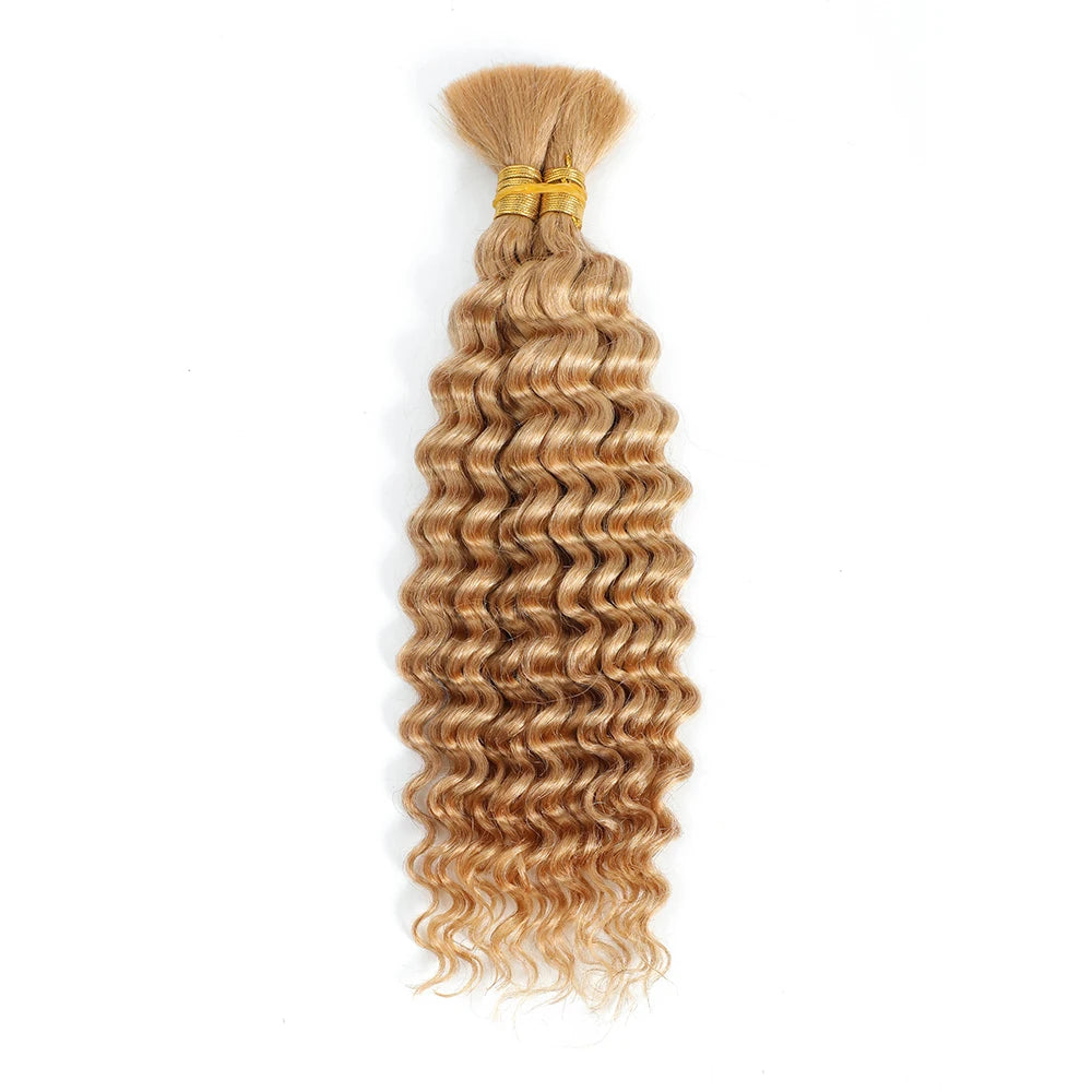 Human Hair Curly Braiding Hair
