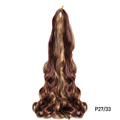 Women's French Curly Braiding Hair