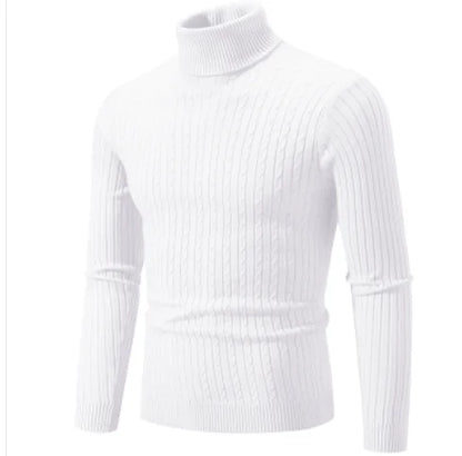 Autumn Winter Men's Turtleneck Sweaters