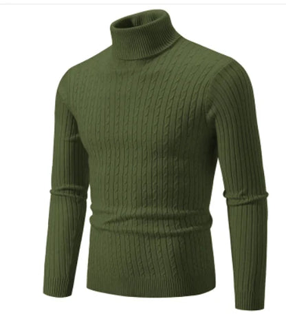Autumn Winter Men's Turtleneck Sweaters