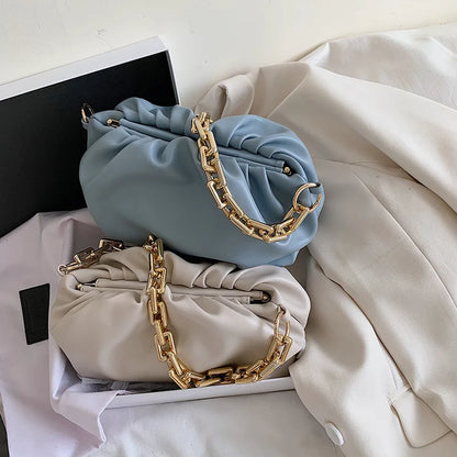 Women's Gold Chain Crossbody Handbags