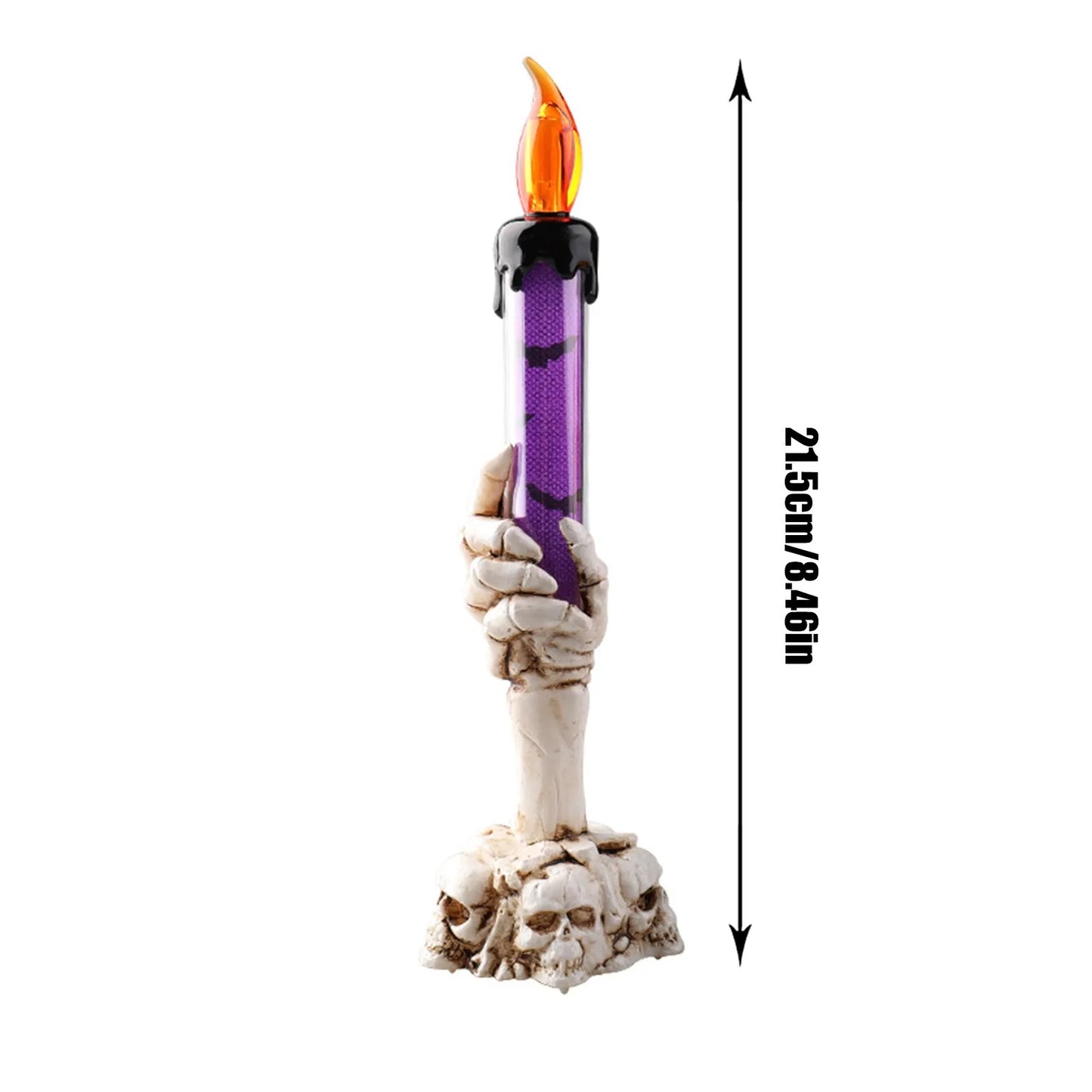 Halloween candle light