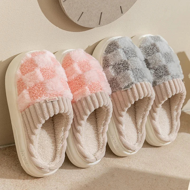 Women's winter slippers non- slip