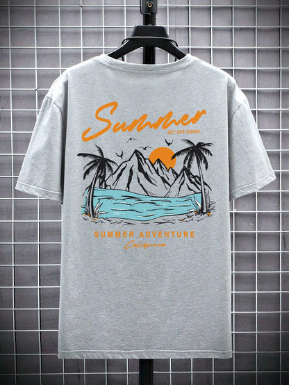 Men's Summer Adventure T shirt