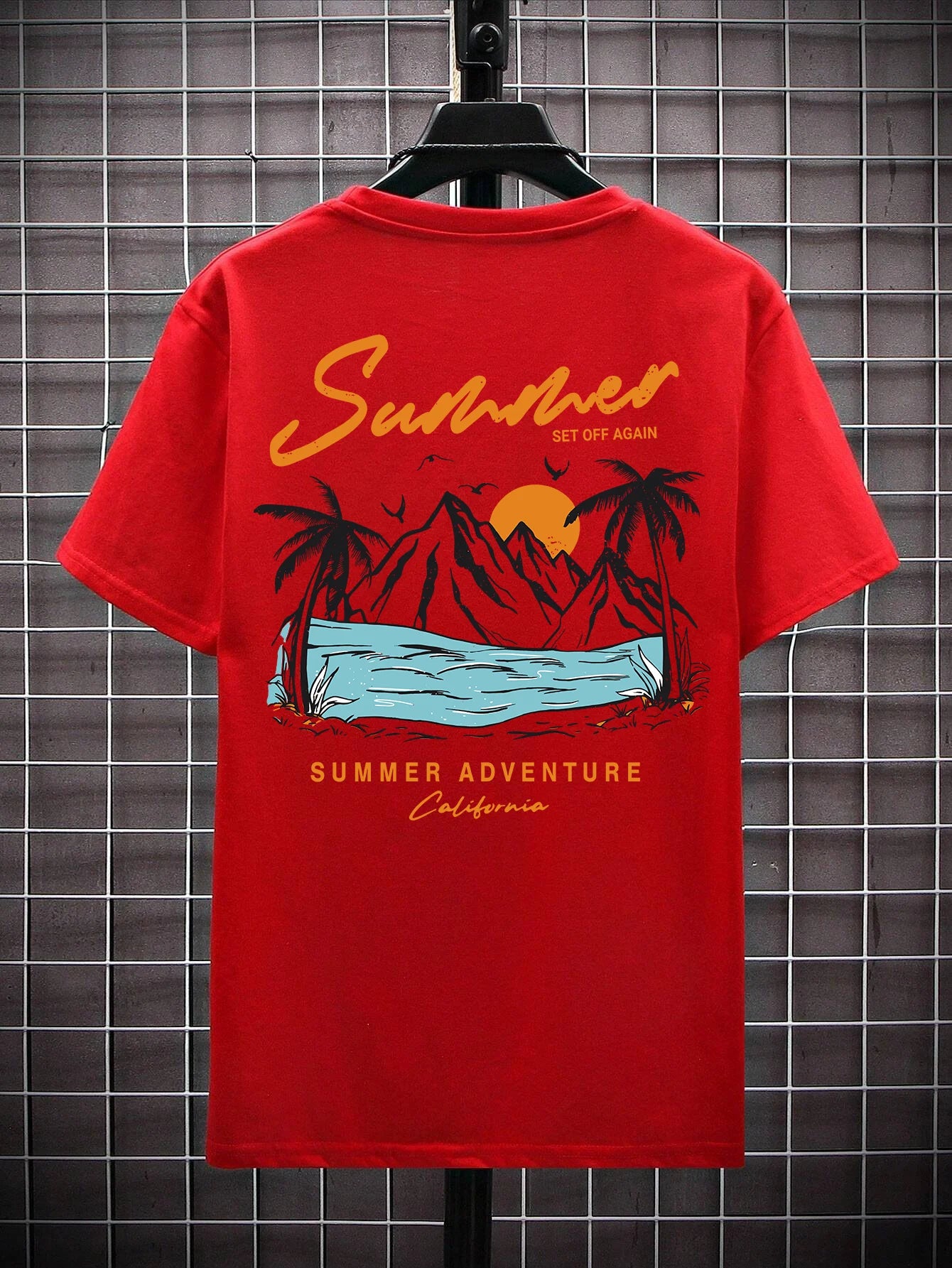 Men's Summer Adventure T shirt