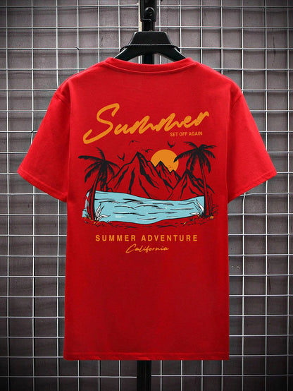 Men's Summer Adventure T shirt
