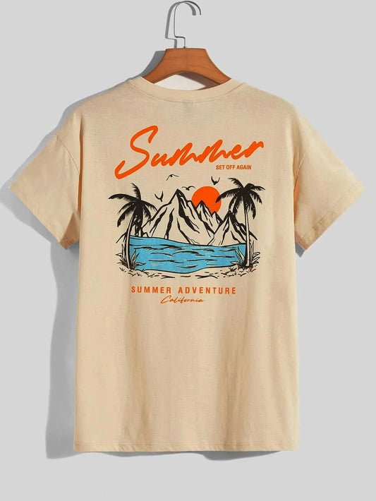 Men's Summer Adventure T shirt