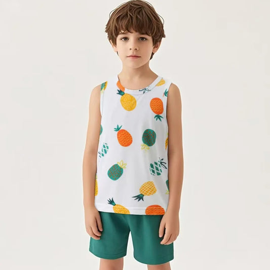 2-pieces children's summer shirts and pants