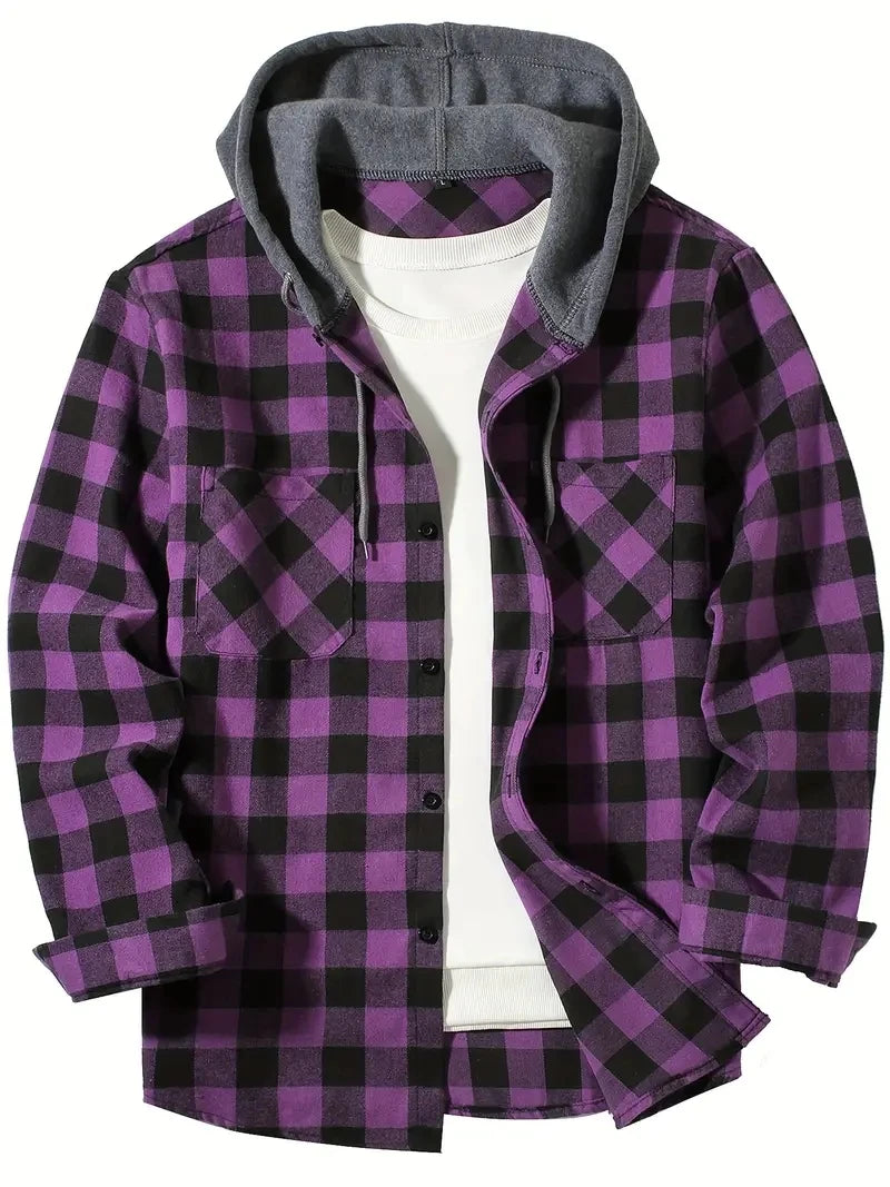 Men's Winter Plaid Shirts