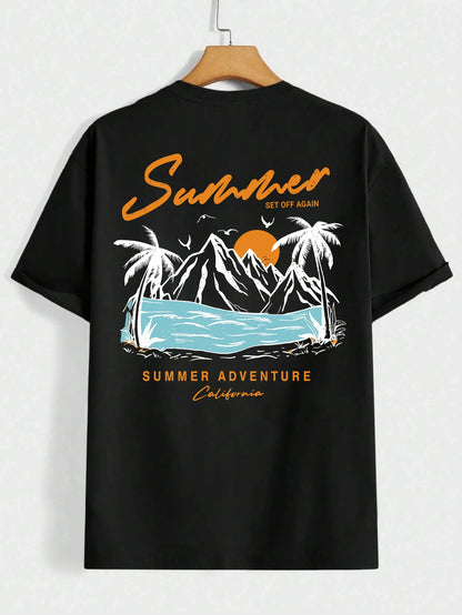 Men's Summer Adventure T shirt