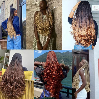 Women's French Curly Braiding Hair