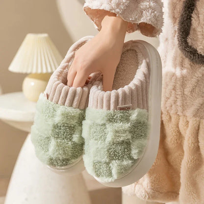 Women's winter slippers non- slip