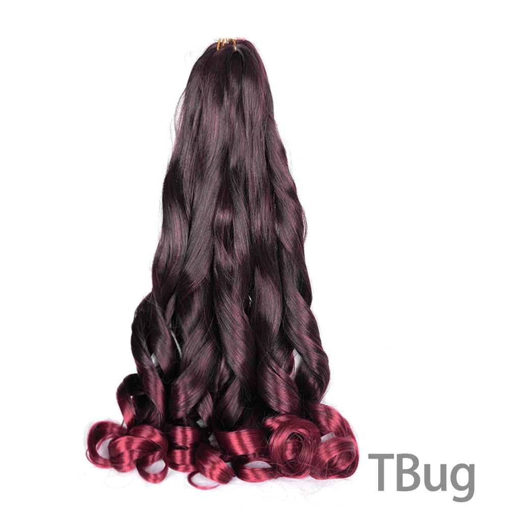 Women's French Curly Braiding Hair