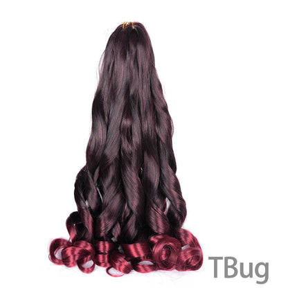 Women's French Curly Braiding Hair