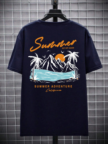 Men's Summer Adventure T shirt