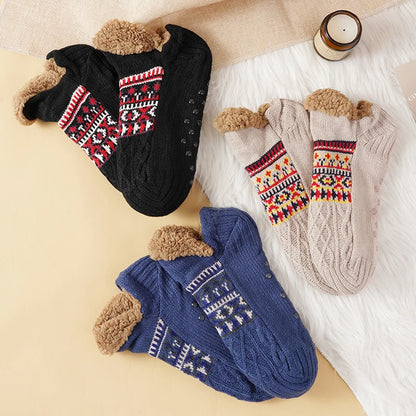 Women's and Men's non- slip thermal socks
