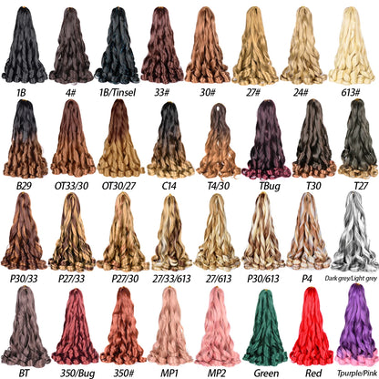 Women's French Curly Braiding Hair