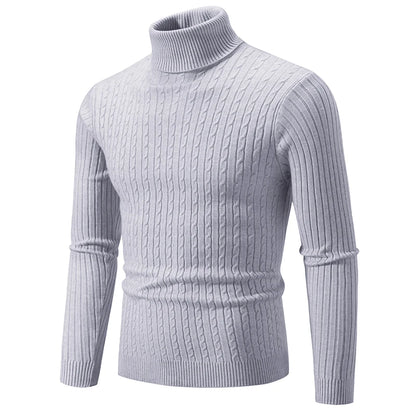 Autumn Winter Men's Turtleneck Sweaters