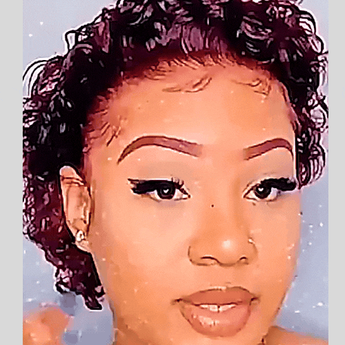 Perruque Lace Front Wave Deep Wave pour femme