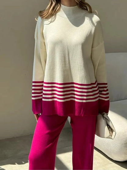 Matching Sets Women Winter Knit