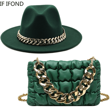 New Party Hat and Bag For Women - Misthere K.