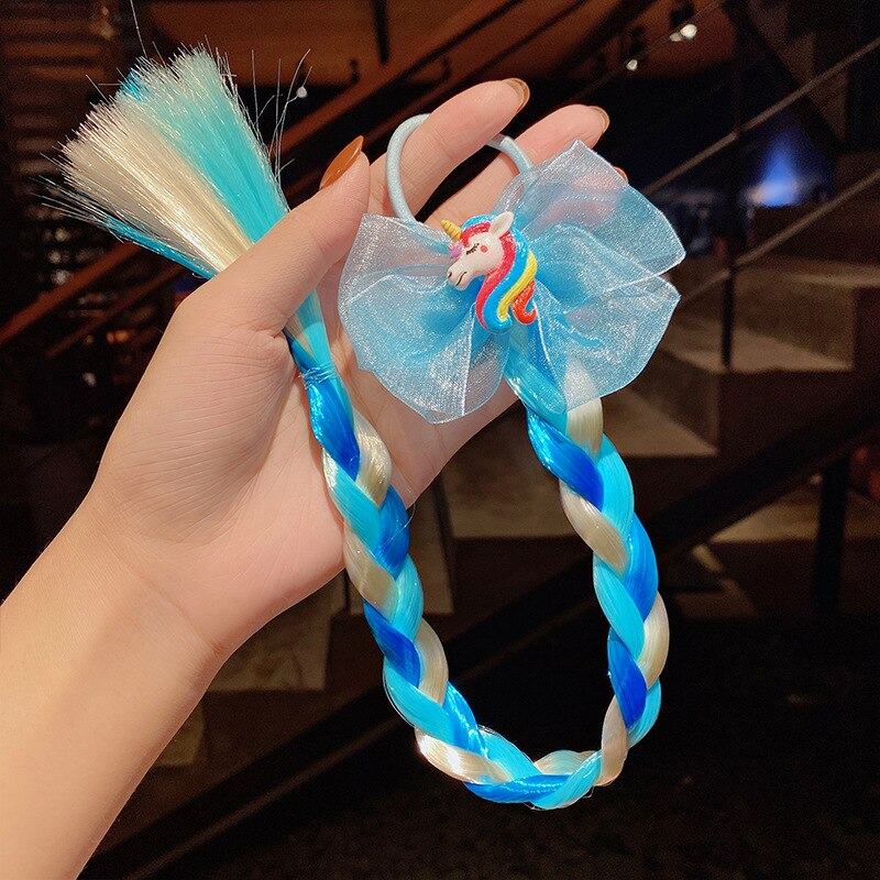 2023 New Girls butterfly Colorful Braid HeadbandMisthere K. - All rights reserved