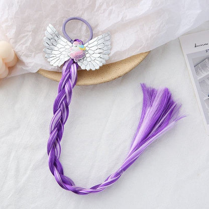 2023 New Girls butterfly Colorful Braid HeadbandMisthere K. - All rights reserved