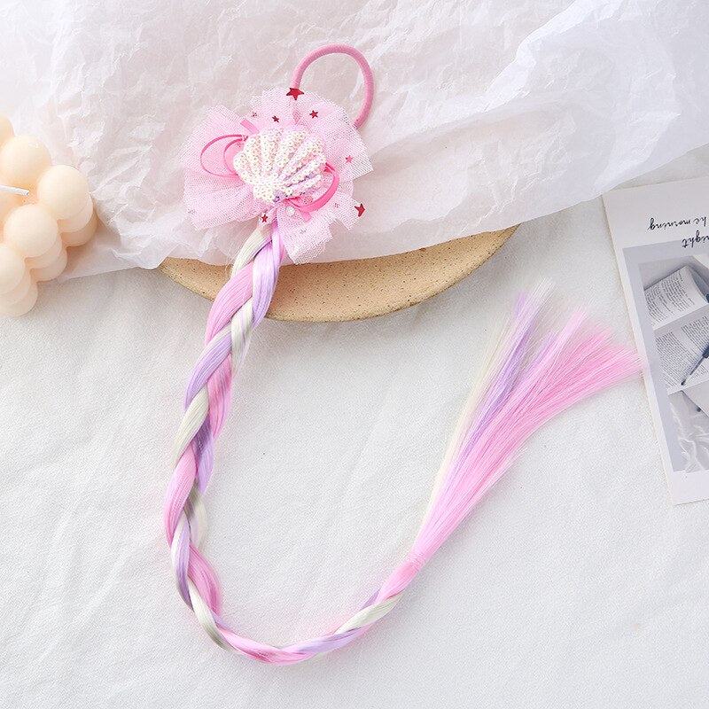 2023 New Girls butterfly Colorful Braid HeadbandMisthere K. - All rights reserved