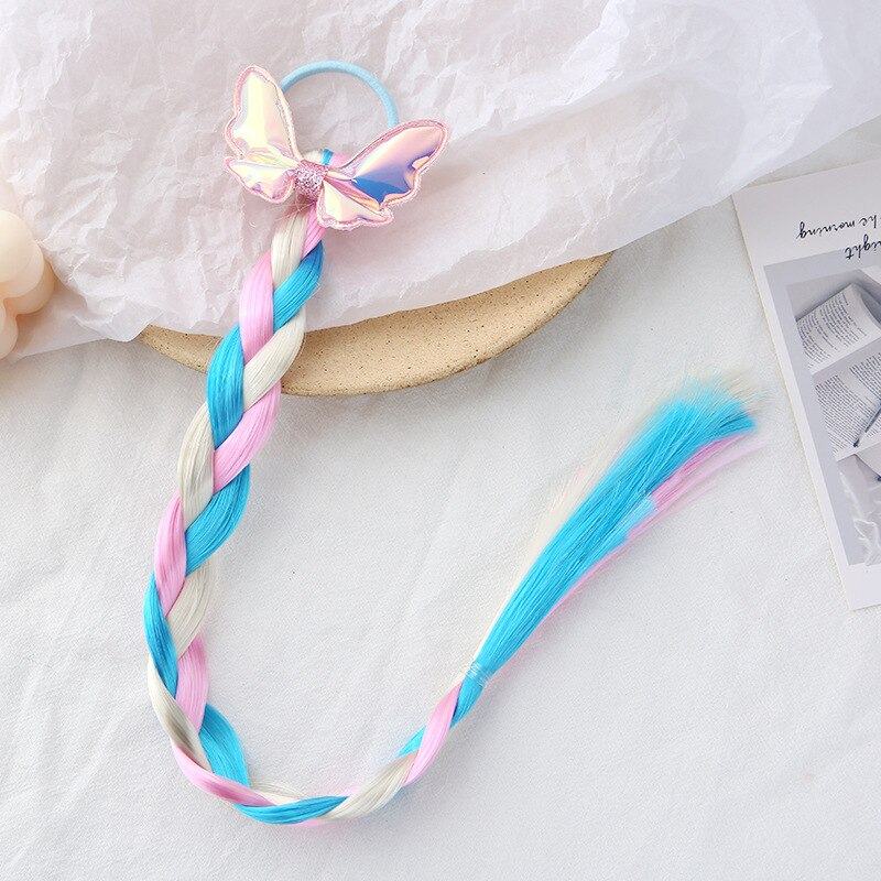 2023 New Girls butterfly Colorful Braid HeadbandMisthere K. - All rights reserved