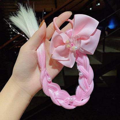2023 New Girls butterfly Colorful Braid HeadbandMisthere K. - All rights reserved