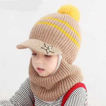 Girl and Boy t Warm Winter HatMisthere K. - All rights reserved