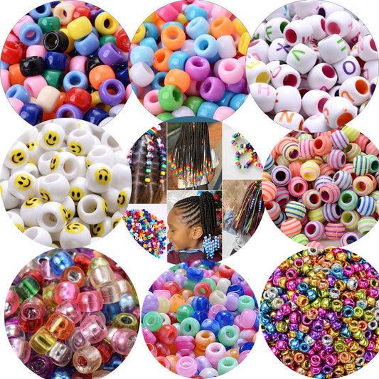 Girls Colorful Pony Beads FashionMisthere K. - All rights reserved