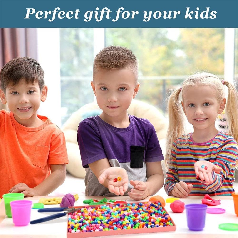 Girls Colorful Pony Beads FashionMisthere K. - All rights reserved